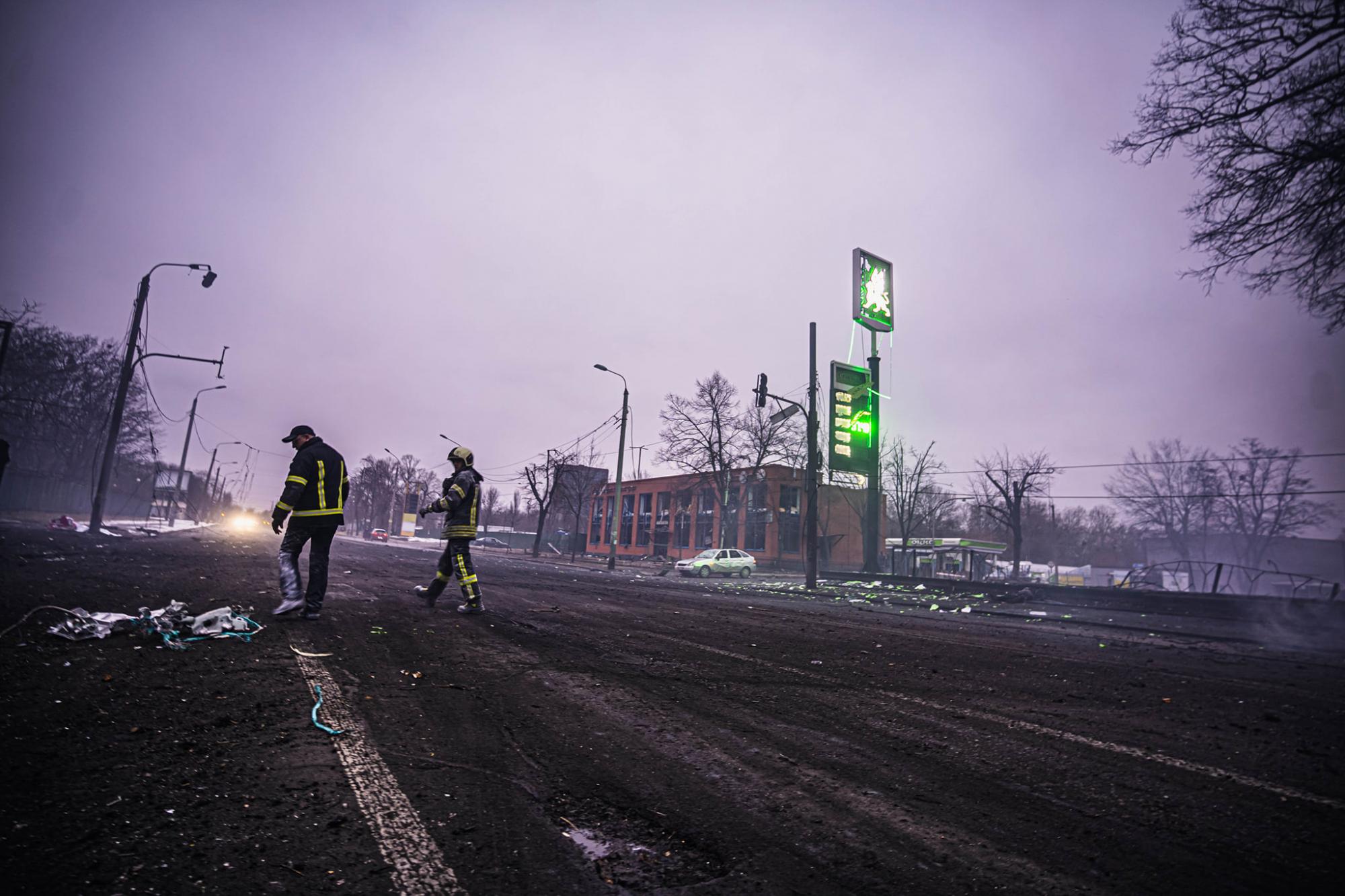 Обстріл київської телевежі, де загинуло п'ятеро людей: з'явилися фото з місця злочину Путіна